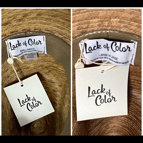 Lack of Color Western Wide Palma Palm Leaf Sun Protection Boho Beach Hat - Picture 4 of 5